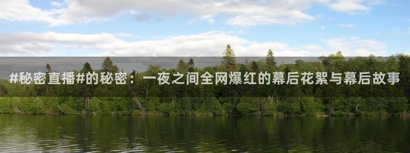 nba直播(jrs无插件)360：#秘密直播#的秘密：一夜之间全网爆红的幕后花絮与幕后故事