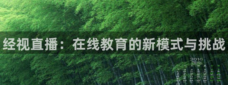 360直播足球直播在线直播：经视直播：在线教育的新模式与挑战